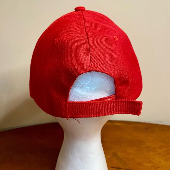 Cincinnati Reds Bats Red Baseball Cap Hat Unisex Mens One Size - Picture 8 of 16